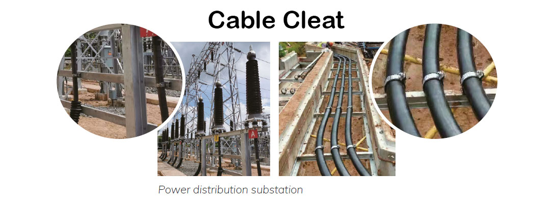 ALUMMUNIUM CABLE CLEAT & NYLON CLEAT
